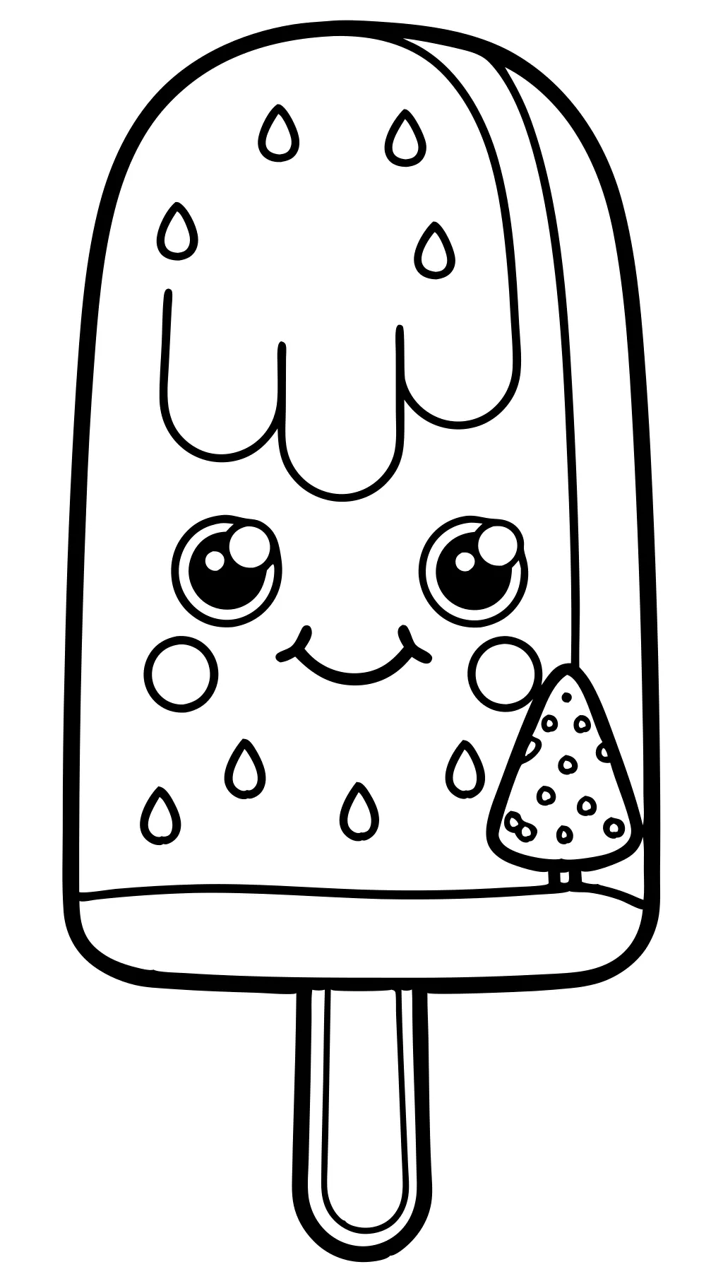 coloring pages of popsicles